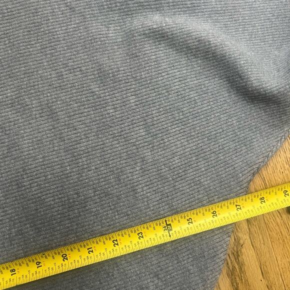 JOAN VASS NEWYORK MIST HEATHER GREY BATWING SWEATER SIZE L NWT - Picture 8 of 12